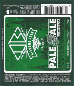 Diamond Bear Brewing Company Pale Ale English Style