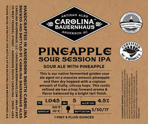 Pineapple Sour Session Ipa Sour Ale With Pineapple