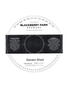Blackberry Farm Garden Shed April 2017