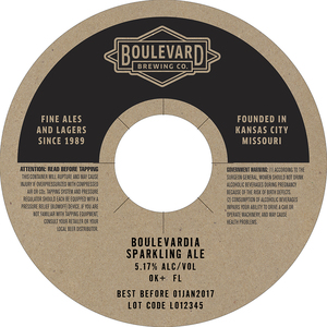 Boulevard Boulevardia Sparkling Ale