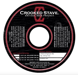 Crooked Stave Artisan Beer Project L'brett D'apricot
