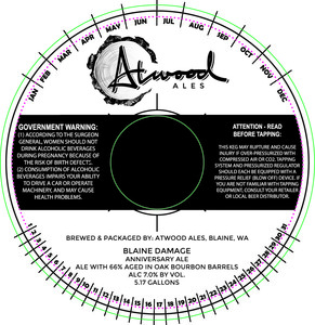 Blaine Damage Anniversary Ale