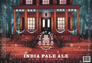 Haint Blue Brewing Company India Pale Ale April 2017