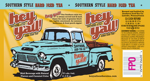 Hey Y'all Southern Style Hard Iced Tea