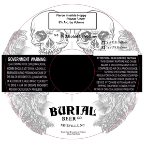 Burial Beer Co. Fierce Invalids Hoppy