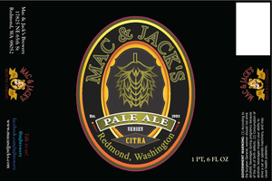 Mac And Jack's Brewery Citra Series