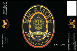 Mac And Jack's Brewery Citra Series April 2017