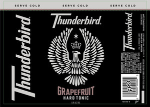 Thunderbird Grapefruit Hard Tonic