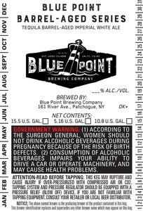 Blue Point Brewing Company Tequila Barrel-aged Imperial White Ale