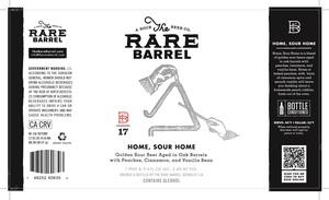 The Rare Barrel Home Sour Home April 2017
