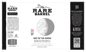 The Rare Barrel Map Of The Moon April 2017