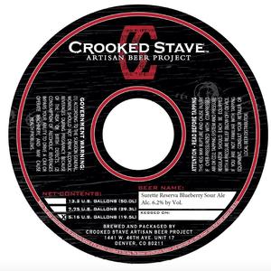 Crooked Stave Artisan Beer Project Surette Reserva Blueberry