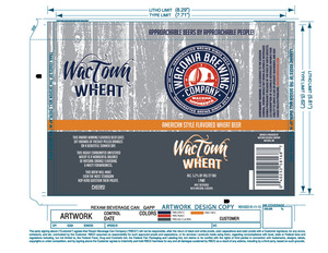 Waconia Brewing Company Wactown Wheat April 2017