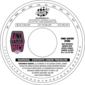 Ska Brewing Co Pink Vapor Stew