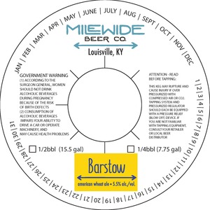Barstow - American Wheat Ale 
