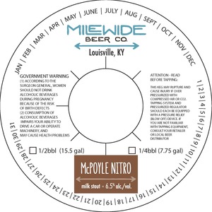 Mcpoyle Nitro - Milk Stout 