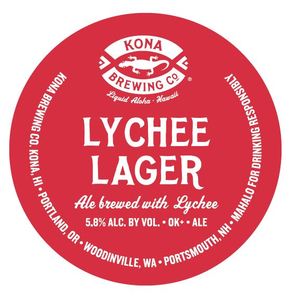 Kona Brewing Company Lychee Lager