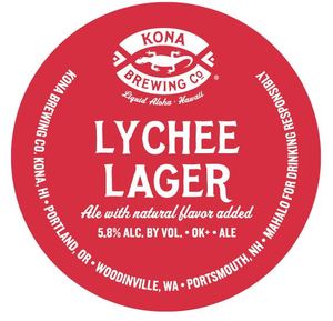 Kona Brewing Company Lychee Lager