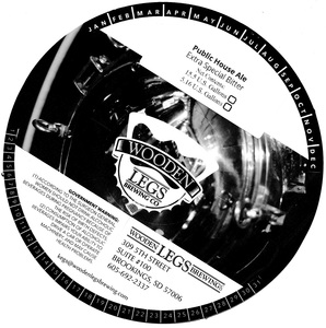 Wooden Legs Brewing Company Public House Ale Extra Special Bitter April 2017