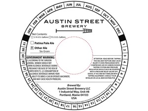 Austin Street Brewery Six Grain April 2017