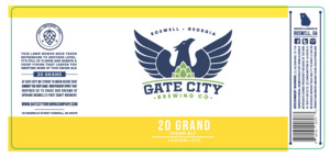 Gate City 20 Grand Cream Ale