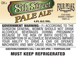 8th Street Pale Ale April 2017