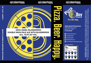 Pizza Boy Brewing Co. Arck Angel Blueberries
