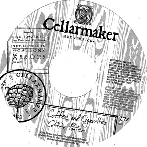 Cellarmaker Brewing Co. Coffee And Cigarettes