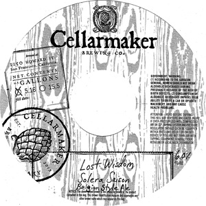 Cellarmaker Brewing Co. Lost Wisdom