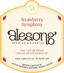 Strawberry Symphony Gose-style Ale Brewed With Sea Salt And