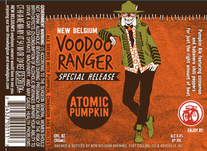 New Belgium Brewing Voodoo Ranger Atomic Pumpkin