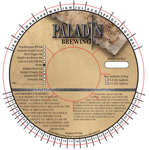Paladin Brewing Porter
