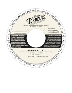 Bruery Terreux Summa Vitis
