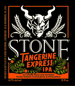 Stone Tangerine Express Ipa 