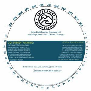 Outer Light Brewing Company House Blend Coffee Pale Ale
