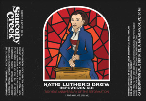 Katie Luther's Brew Hefeweizen Ale April 2017