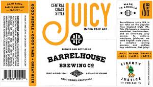 Barrelhouse Brewing Co. Juicy IPA