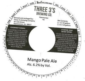 Mango Pale Ale April 2017