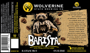 Barista Cold Brew Coffee Lager April 2017
