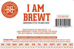 Breckenridge Brewery, LLC I Am Brewt
