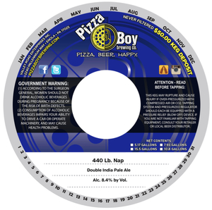 Pizza Boy Brewing Co 440 Lb Nap