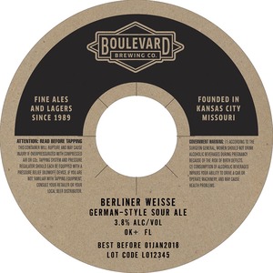 Boulevard Berliner Weisse