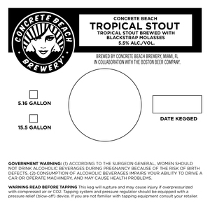 Concrete Beach Tropical Stout
