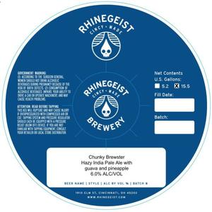 Rhinegeist Chunky Brewster May 2017