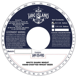 Hog Island Beer Company White Shark Wheat