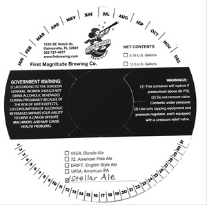 First Magnitude Brewing Co. Stellar Ale