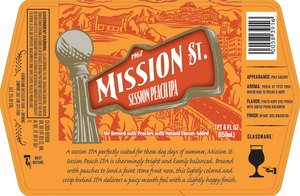 Uinta Brewing Company Mission St. Session Peach IPA