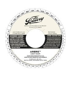 The Bruery Arbre- Light Toast