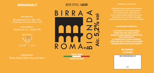 Birradamare Birra Roma Bionda April 2017