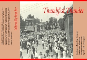 Lexington Brewing Company Thumbfest Thunder